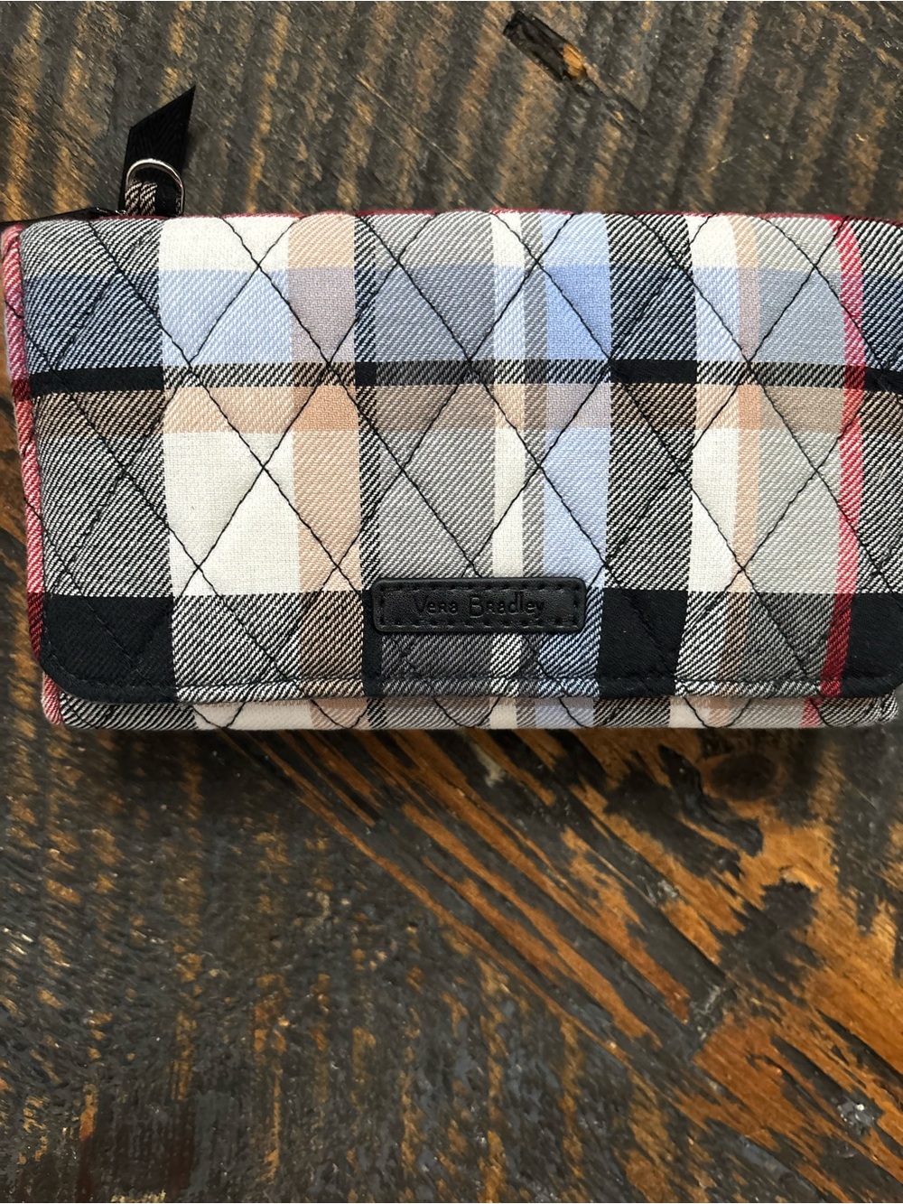 Vera Bradley Perfectly Plaid Wallet - Picture 2 of 6